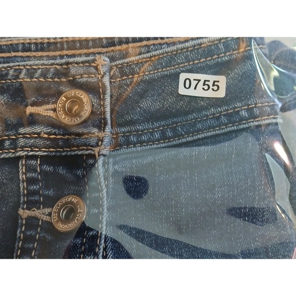 Liz Claiborne SIMPLY LIZ Women's Denim Button Front Midi Skirt Size 18 - Picture 10 of 10